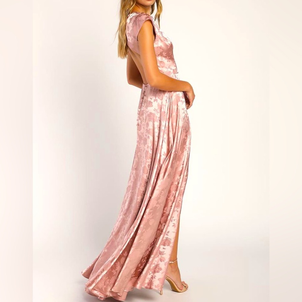 Lulu dress dusty rose